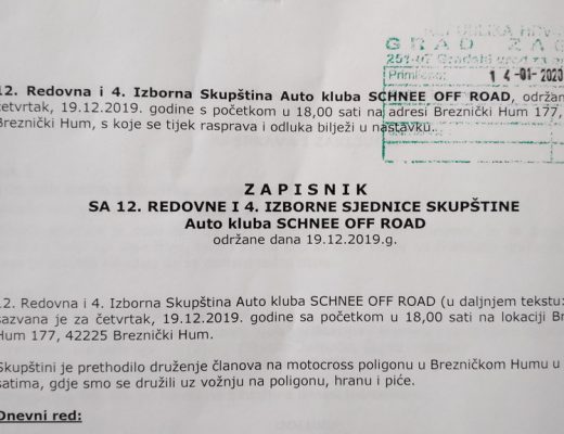 Skupština ORK Schnee 2019.